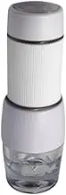Qianly Press Tool Coffee Maker,Coffee Presser Travel Coffee Presses,Machine Tool,Tea Maker Coffee Pot,Tea Press for Camping, white