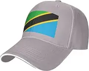 [SSIULUS] Tanzania Flag Casquette Cap Hats,Trucker,Baseball Cap with Snapback,Perfect for Summer,Golf