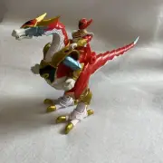 2006 Power Rangers Mystic Force Red Ranger action dragon
