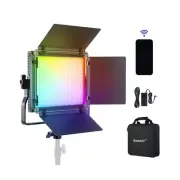 RGB 608 LED Video Light with App Control,1 Pcs 60W Photography Lighting for Y...