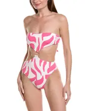 Splendid Cutout Waist One-Piece