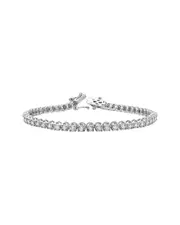 Silver 1.75 ct. tw. Lab Grown Diamond Bracelet