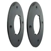 High Quality Plastic Baseplate for 3612 Electric Router Black Color 2Pcs Set