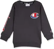 [Champion] Unisex Kids Sporty Crew Pullover Sweater