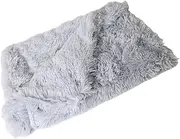 SUPVOX Dual Layer Pet Plush Pad Pet Comfort Bed Warm Portable Mat for Cats Dogs Easy to Cle