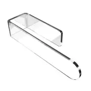 Bathroom Towel Storage Shelf Easy Installation Towel Rack Acrylic Towel Holder