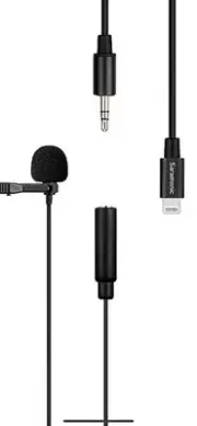 Saramonic LavMicro U1C Omnidirectional Clip-On Lavalier Mic w/ Lightning Connect