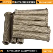 8pcs 2500° Spark Plug Wire Boots Protector Sleeve Heat Shield Cover For LS1 LS2