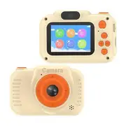 Kids Selfie Camera,Christmas Birthday Gifts for Kids,1080P HD Digital Video Cameras, with 32GB SD Card (Yellow)