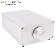 3 Input 1 Output Switch Box Changer 3 Ways Audio Signal Sources Selector Silver