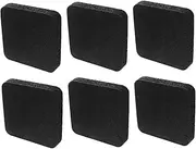 6pcs Anti-Vibration Pads Noise-Absorbing Thick Padding Exercise Mat for Treadmill Washing Machine Air Compress
