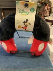 NEW Disney Baby Super Soft Mickey Mouse Neck Roll Pals. M 7