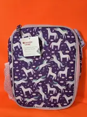 Everyday Living Insulated Lunch Bag Purple - Pink Unicorn