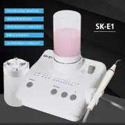 FDA Dental Scaler Ultrasonic Scaler Piezo for Cavitron EMS+Handpiece+2Bottles sr