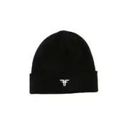 Fallen Footwear Trademark Acrylic Cuff Short Stylish Embroidered Beanie - Black