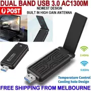 1300Mbps USB 3.0 WiFi Wireless Adapter Dongle 802.11ac 2.4/5G Dual Band AC1300