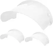 Veemoon 3pcs Camera Rain Cover Outdoor Protective Sun Shade for Security Cameras Lightweight Material Easy to Install for Outdoor Use