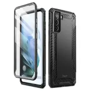 For Samsung Galaxy S21 Fe 5G 6.4 Inch 2022 Release Full-Body Rugged Case With Built-In Screen Protector