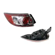 Superspares Left Outer Tail Light for Mazda 3 Hatchback BL 01/2009-01/2014
