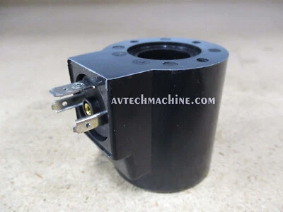 SWH-G02-DC24-20 Hidraman Solenoid Valve Coil DC24 W Din Connector