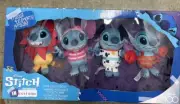 Disney 8.5" Stitch in Costume Plush Collector Set, 4 Piece Stuffed Animal Pals
