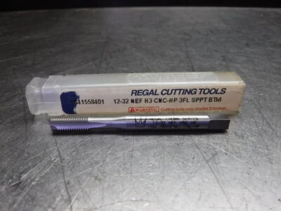 Regal Cutting Tools #12-32 NEF H3 CNC-HP 3FL SPPT BTM Tap 1S41558401 (LOC1173A)