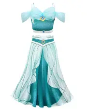 Fancy Jasmine Girls Costume