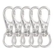 SHONAN 2.7 Inch Swivel Snap Hooks, 5 Pack Stainless Steel 316 Swivel Spring S...