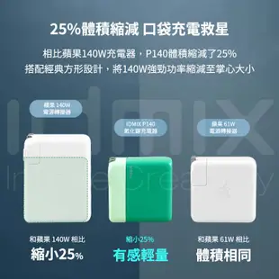 IDMIX POWER CUBE (P140) 140W GaN 快充充電器｜充電王者降臨 同級最高功率