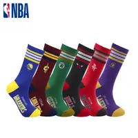 在飛比找運動市集優惠-NBA 球隊菁英款全毛圈刺繡長襪 單一尺寸25-27cm