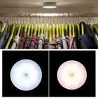 Induction Lights LED Wireless Night Light Motion Sensor Lamp USB Rechargeable
