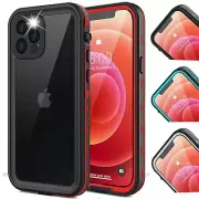 For iPhone 12 13 Pro Max Waterproof Case Cover Tough Shockproof Screen Protector