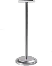 Headphone Stand Metal Headphone Stand Simple Stereo Headphone Holder Suitable for All Headphones Headset Holder (Color : Silver, Size : B)