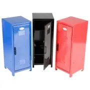Mini Glitter Metal Locker Assorted Color Lock with Keys