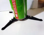 Folding Camping Gas Bottle Tripod Stove Base Support Cartridge Tripod Easy fold.