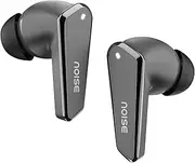 [Noise] Buds N1 in-Ear Truly Wireless Earbuds with Chrome Finish, 40H of Playtime, Quad Mic with ENC, Ultra Low Latency(up to 40 ms), Instacharge(10 min=120 min), BT v5.3(Carbon Black)