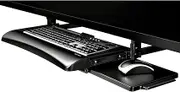 Fellowes Office Suites Underdesk Keyboard Drawer, Black/Silver (9140303)
