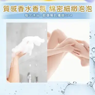 【Farcent 香水】香水白泥淨化沐浴乳/沐浴露補充包 650g(白麝香/藍鈴白桃)