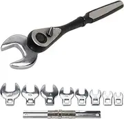 BLBMTCBCAG 8pcs Car Repair Tools 3/8 Inch Spanner Drive Ratchet Torque Wrench Set Chrome Plated Dirt Bike Automobile Motorcycle Accessories Sheet Metal Tools