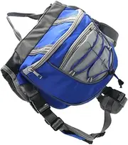 minkissy Dog Backpack Dog Saddle Bag Pets Bag Large Dog Travel Bag Tripper Hound Bag Dog Rucksack Backpack for Pet Dog Saddlebag Pet Supplies Self Backpack Small School Bag Labrador