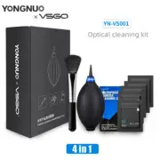 YONGNUO &VSGO YN-VS001 4 in 1 Lens Optical Cleaning Kit Mini Air Blower for DSLR