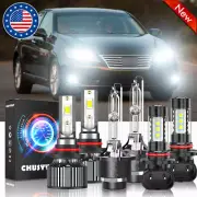 HID/LED Faros Hi/Lo + Bombillas antiniebla Para For Lexus ES350 2007-2011 2012 (for: Lexus)