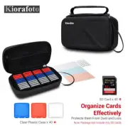 Individual Memory Card Case Holder for 40 SD SDXC SDHC Cards Anti-Shock w/Handle