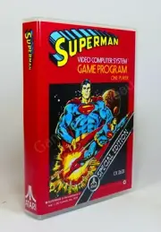 Storage CASE for use with Atari 2600 Game - Superman