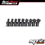 SP Tools 1/2"Dr Impact Socket Rail Set - 6pt SAE Swivel - 9pc | SP20366
