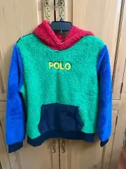Polo Ralph Lauren colour-block Fleece Hoodie - Farfetch