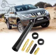 3'' Short Black Carbon Antenna Aerial Stubby Bee Sting For Mitsubishi ASX Triton (for: Mitsubishi)