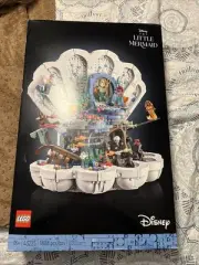 LEGO 43225, DISNEY: THE LITTLE MERMAID ROYAL CLAMSHELL - New, Sealed