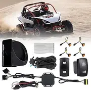 OPPBUY Amber Led UTV Turn Signal Kit, Universal UTV ATV Street Legal Turn Signal with Rocker Switch