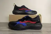 Vans UltraRang NEO VR3 Black/Blue/Red Sneakers Low-Top Shoes Men's Size 9.5